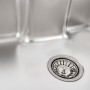 Кухонна мийка з нержавіючої сталі Platinum ДЕКОР 6043 (0,8/180 мм)