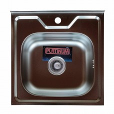Кухонна мийка з нержавіючої сталі Platinum 5050 САТИН (0,7/160 мм)