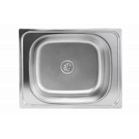 Кухонна врізна мийка з нержавіючої сталі Platinum САТИН 4050 (0,5/160 мм)