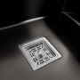 Кухонна мийка Platinum Handmade PVD чорна монтаж під столешню HSB (квадратний сифон 3,0/1,0)