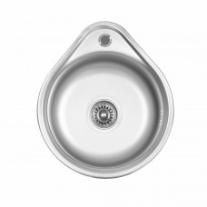 Кухонна мийка з нержавіючої сталі Platinum САТИН 4539 (0,6/170 мм)
