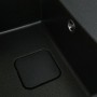 Гранітна мийка для кухні Platinum 7850 CUBE матова Чорна GOLD