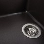 Гранітна мийка для кухні Platinum 7850 TROYA матовий Гренадін