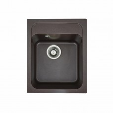 Гранітна мийка для кухні Platinum 4050 RUBY глянець Мокко