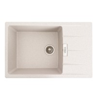Гранітна мийка для кухні Platinum 7749 ROMA матова (топаз)