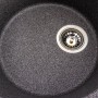 Гранітна мийка для кухні Platinum 5847 ONYX матова (мікс)