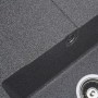 Гранітна мийка для кухні Platinum 5851 ARIA матова Мікс