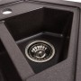 Гранітна мийка для кухні Platinum 9950 PANDORA матовий Гренадін