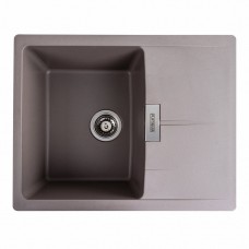 Гранітна мийка для кухні Platinum 6250 ZIRKONE матова Дюна