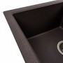 Гранітна мийка для кухні Platinum 7843 SOLID матовий Гренадін
