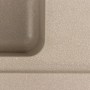 Гранітна мийка для кухні Platinum 6243 LIANA матовий Титан