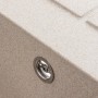 Гранітна мийка для кухні Platinum 6550 LOTOS матова Сафарі