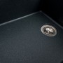 Гранітна мийка для кухні Platinum 7749 ROMA матова (антрацит)