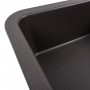 Гранітна мийка для кухні Platinum 7850 CUBE матовий Гренадін