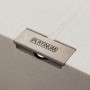 Гранітна мийка для кухні Platinum 6250 ZIRKONE матова біла в крапку