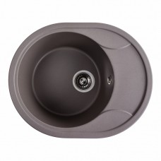 Гранітна мийка для кухні Platinum 5847 ONYX матова Дюна
