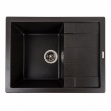 Гранітна мийка для кухні Platinum 6550 INTENSO матовий Моріон