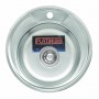 Кухонна мийка з нержавіючої сталі Platinum ДЕКОР 450 (0,6/170 мм)