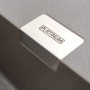Гранітна мийка для кухні Platinum 8650 DIAMOND матова (сірий мусон)