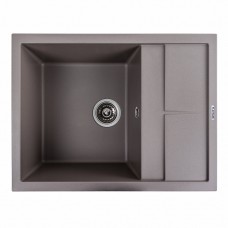 Гранітна мийка для кухні Platinum 6550 LOTOS матова Дюна