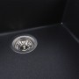Гранітна мийка для кухні Platinum 5444 OASIS матовий Моріон