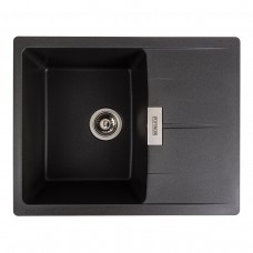 Гранітна мийка для кухні Platinum 6250 ZIRKONE матовий моріон