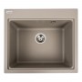 Гранітна мийка для кухні Platinum 5852 VESTA матовий Титан