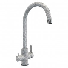 Змішувач кухонний Platinum 9A NESP (8204) Сірий