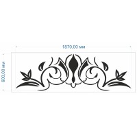 Трафарет Орнамент 187 * 60 см