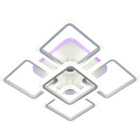 Люстра світлодіодна акрілова Sirius LI8822/4+1 WH (RGB) 140W+10W