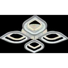 Люстра світлодіодна акрілова Sirius LI8409/4+4A WH (RGB) 200W+8W
