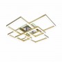 Люстра світлодіодна акрілова Sirius DK5845/6 GOLD+CR (RGB) 256W+10W