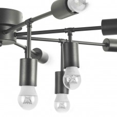 Люстра металева виробництво Sirius PR 1058/16 (чорний)