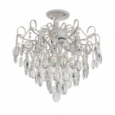 Люстра кришталева Sirius 96013/6-500 (WH+GOLD PN)