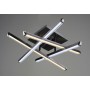 Люстра світлодіодна акрилова Sirius B YH995/4 GRAY
