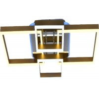 Люстра світлодіодна акрілова Sirius DK5845/4 GOLD+CR (RGB) 160W+10W