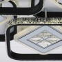 Люстра світлодіодна акрілова Sirius C7050/4A WH+BK (224W)