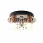 Люстра світлодіодна космос Sirius N 8080-3 (BK+GD)