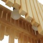 Люстра дерев'яна виробництво Sirius S7155/3 (ольха)