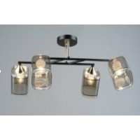 Люстра декоративна Sirius B A4130/4 BK+FGD