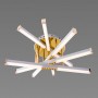 Люстра світлодіодна акрилова Sirius B YH839/5 WT+GD 65W