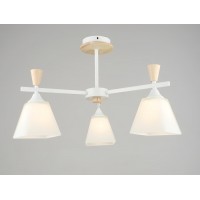 Люстра декоративна Sirius B N5663/3 WT+WOOD
