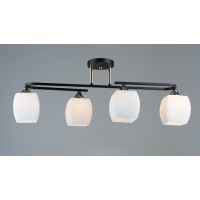 Люстра декоративна Sirius B N5485/4 BK+FGD