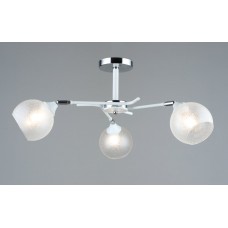 Люстра декоративна Sirius B A4073/3 WT+CH з поворотнім механізмом