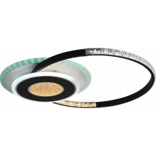 Люстра світлодіодна акрілова Sirius C7067/500 WH+BK (RGB) 80W+8W