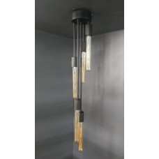 Люстра металева виробництво Sirius PR 1061/5 (чорний)