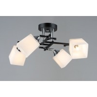 Люстра B N5488/4 BK+CH на 4 плафона