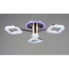 Люстра світлодіодна акрил Sirius B YH1003/3 BK+GD