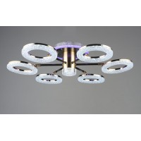 Люстра світлодіодна акрилова Sirius B YH1009/6 GD+BK