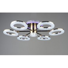 Люстра світлодіодна акрилова Sirius B YH1009/6 GD+BK